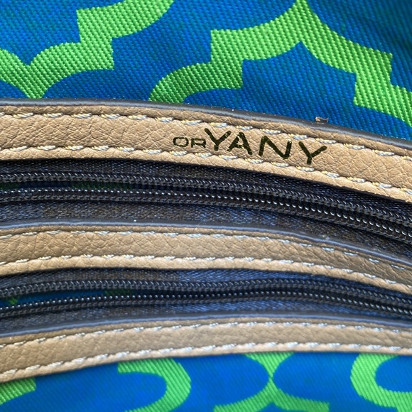 orYANY Sydney, Tan, Blush & Chocolate Pebbled Leather, Shoulder Bag - Picture 6 of 9